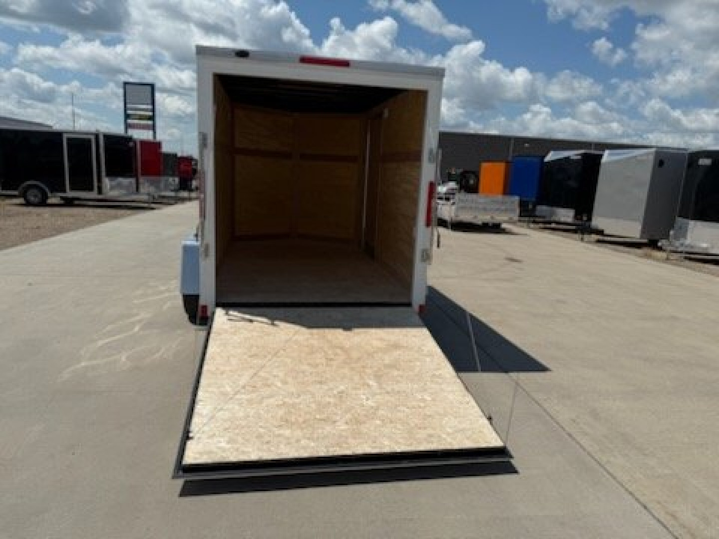 New 2025 CROSS TRAILERS 6' x 10'+24 Enclosed Cargo Trailer W/Rear Ramp, Beta Series
