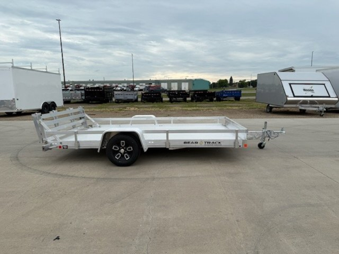New 2026 BEAR TRACK BTU82144S Utility Trailer