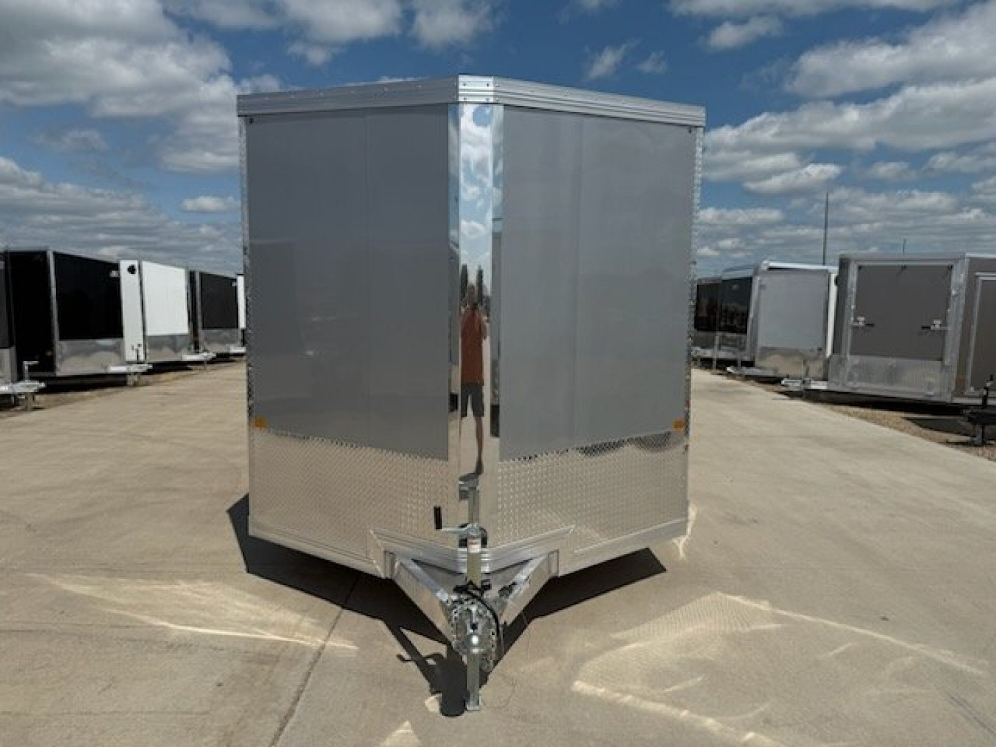 New 2025 E-Z HAULER EZEC8.5X18-UTV Cargo / Enclosed Trailer