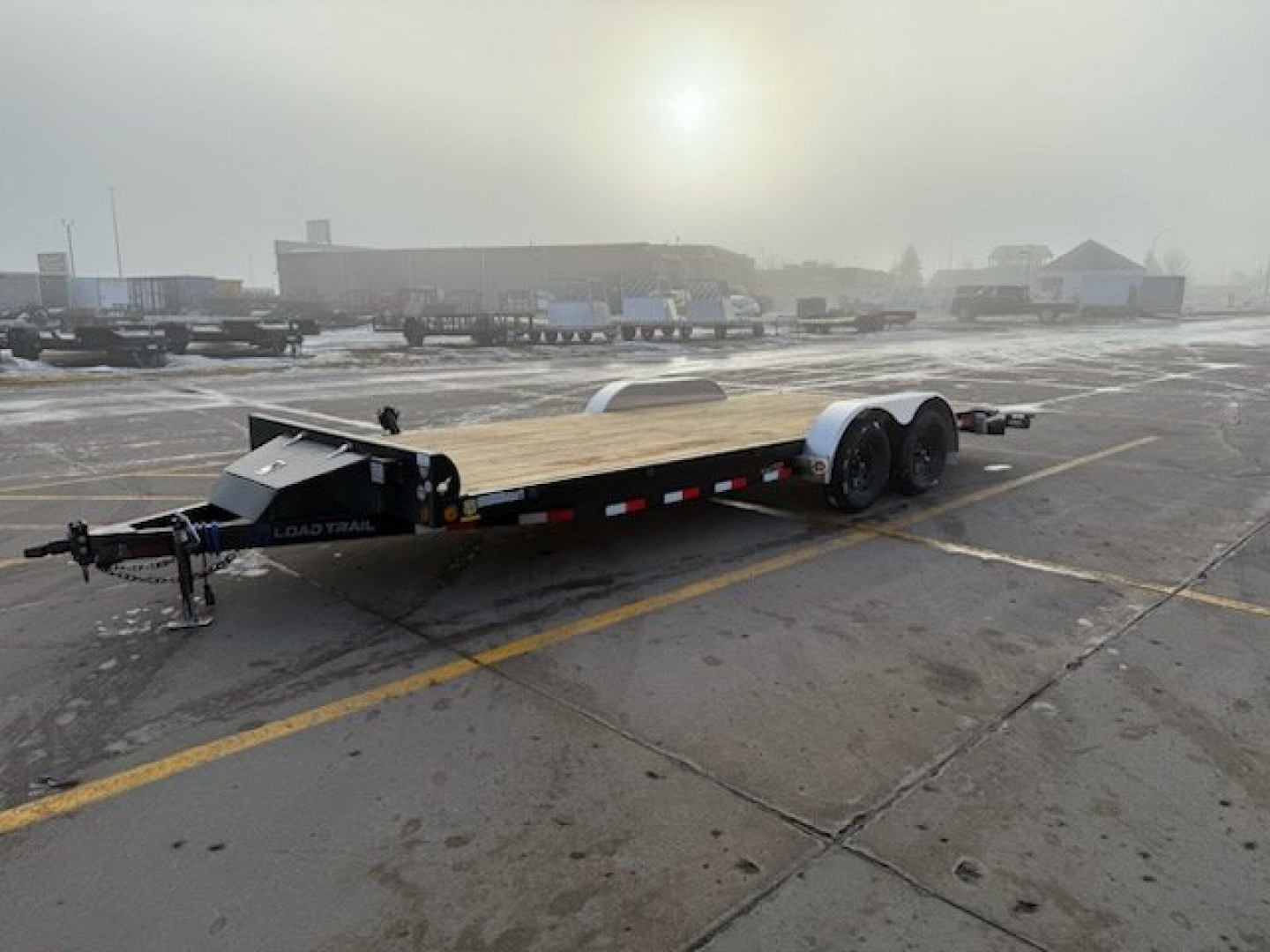 New 2025 LOAD TRAIL CH07 7X20 Flatbed Trailer