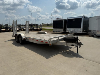 Used 2019 Quality Trailers 8320ALH10K Flatbed Trailer/Car Hauler