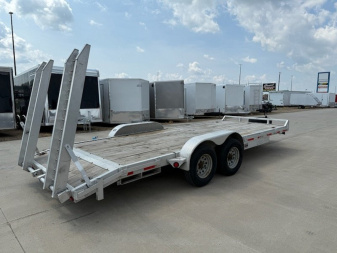 Used 2019 Quality Trailers 8320ALH10K Flatbed Trailer/Car Hauler