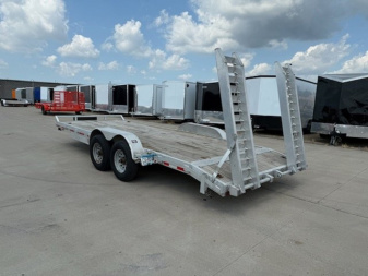 Used 2019 Quality Trailers 8320ALH10K Flatbed Trailer/Car Hauler