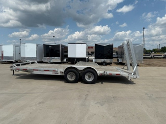 Used 2019 Quality Trailers 8320ALH10K Flatbed Trailer/Car Hauler