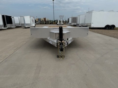 New 2026 NORDTEK ALUMINUM 102X22-10K DECK OVER HYD.TILT Trailer/ Equipment Trailer