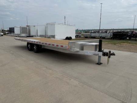 New 2026 NORDTEK ALUMINUM 102X22-10K DECK OVER HYD.TILT Trailer/ Equipment Trailer