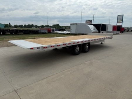 New 2026 NORDTEK ALUMINUM 102X22-10K DECK OVER HYD.TILT Trailer/ Equipment Trailer