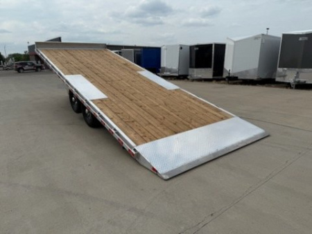 New 2026 NORDTEK ALUMINUM 102X22-10K DECK OVER HYD.TILT Trailer/ Equipment Trailer