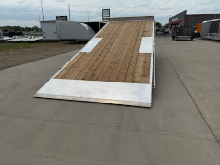 New 2026 NORDTEK ALUMINUM 102X22-10K DECK OVER HYD.TILT Trailer/ Equipment Trailer