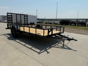 New 2024 LOAD TRAIL 83  X 14' SINGLE AXLE 5K (4  CHANNEL FRAME)/Utility Trailer