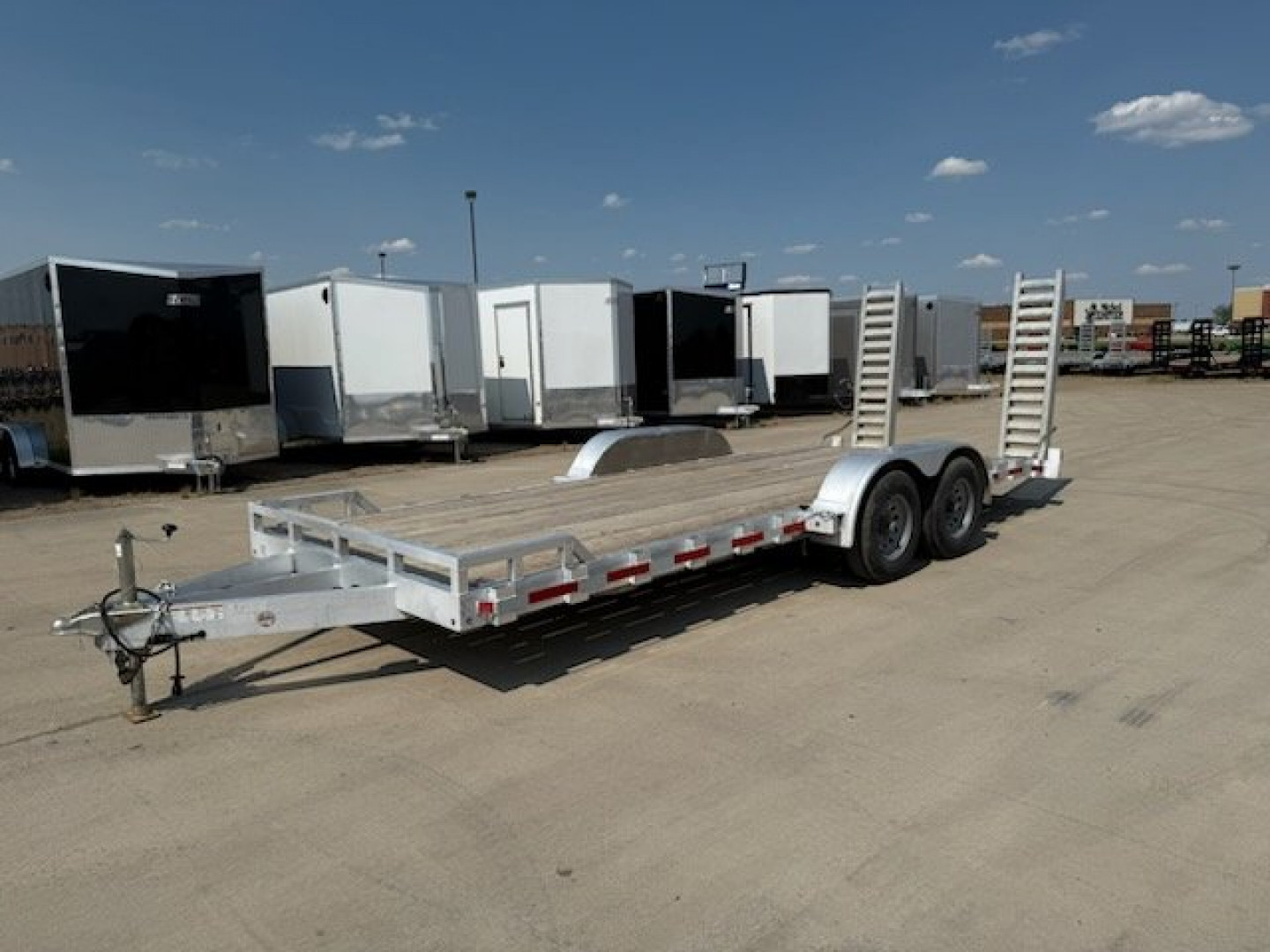 Used MISSION MOCH 7'x20' -10K ALUMINUM EQUIPMENT/CARHAULER