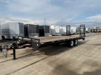 Used 2018 H&H Trailers H10218+4HDL-140 Deckover Trailer