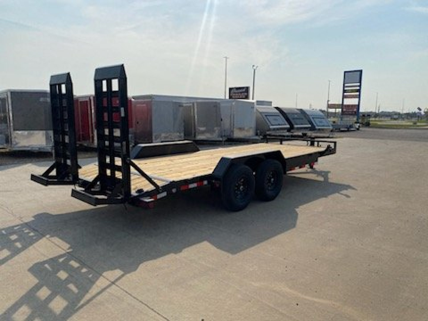 New 2025 Load Trail 7' X 20' Flatbed Equipment Trailer