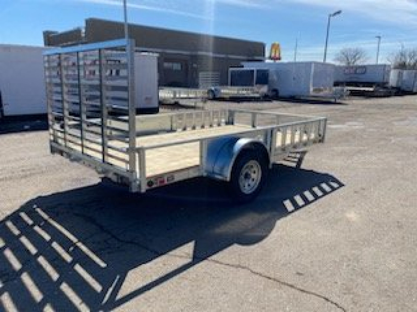 New 2025 Metal Valley Mfg MV7X12UT Utility Trailer
