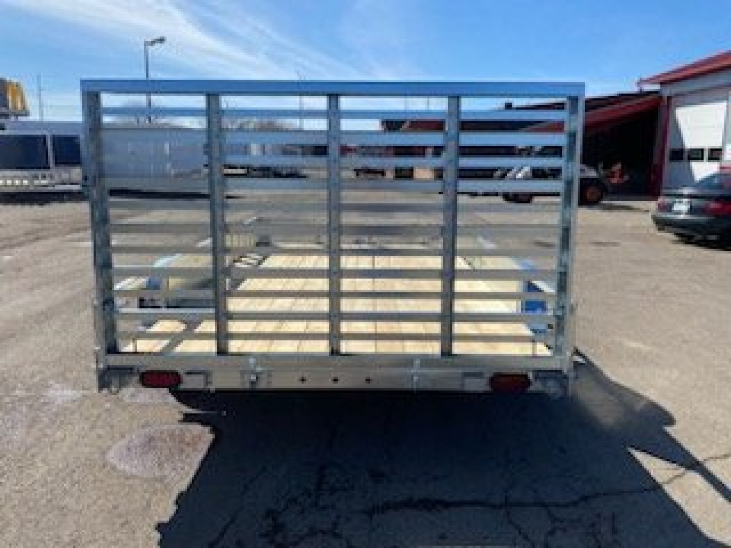 New 2025 Metal Valley Mfg MV7X12UT Utility Trailer