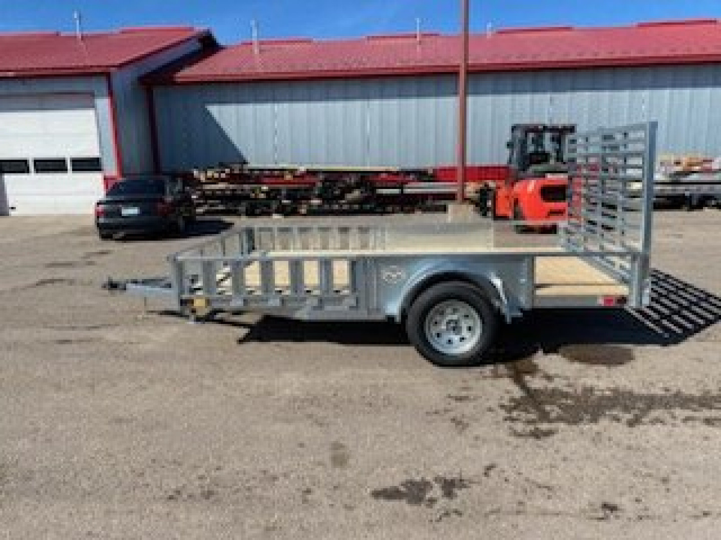 New 2025 Metal Valley Mfg MV7X12UT Utility Trailer