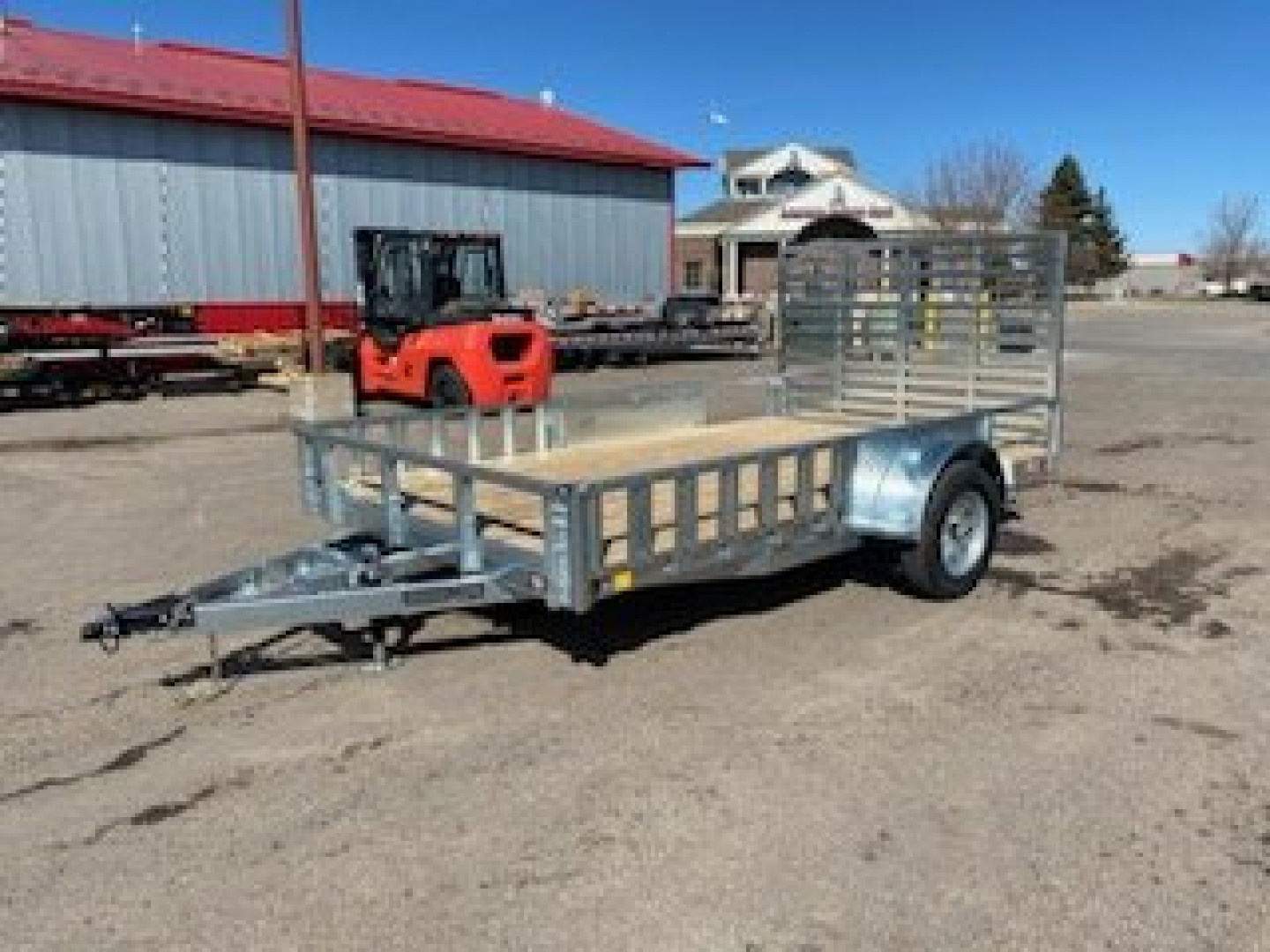 New 2025 Metal Valley Mfg MV7X12UT Utility Trailer