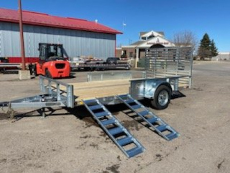 New 2025 Metal Valley Mfg MV7X12UT Utility Trailer