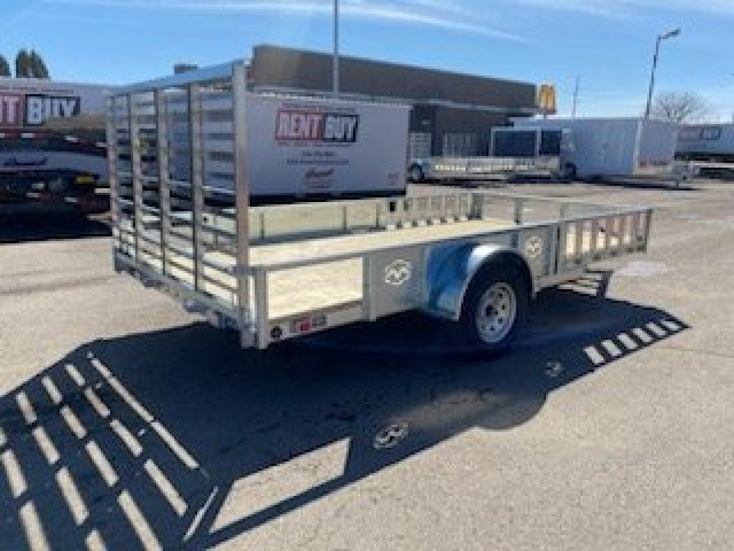 New 2025 Metal Valley Mfg MV7X14UT Utility Trailer