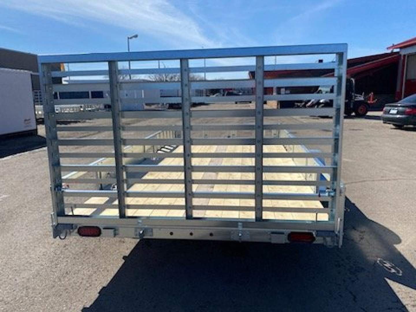 New 2025 Metal Valley Mfg MV7X14UT Utility Trailer