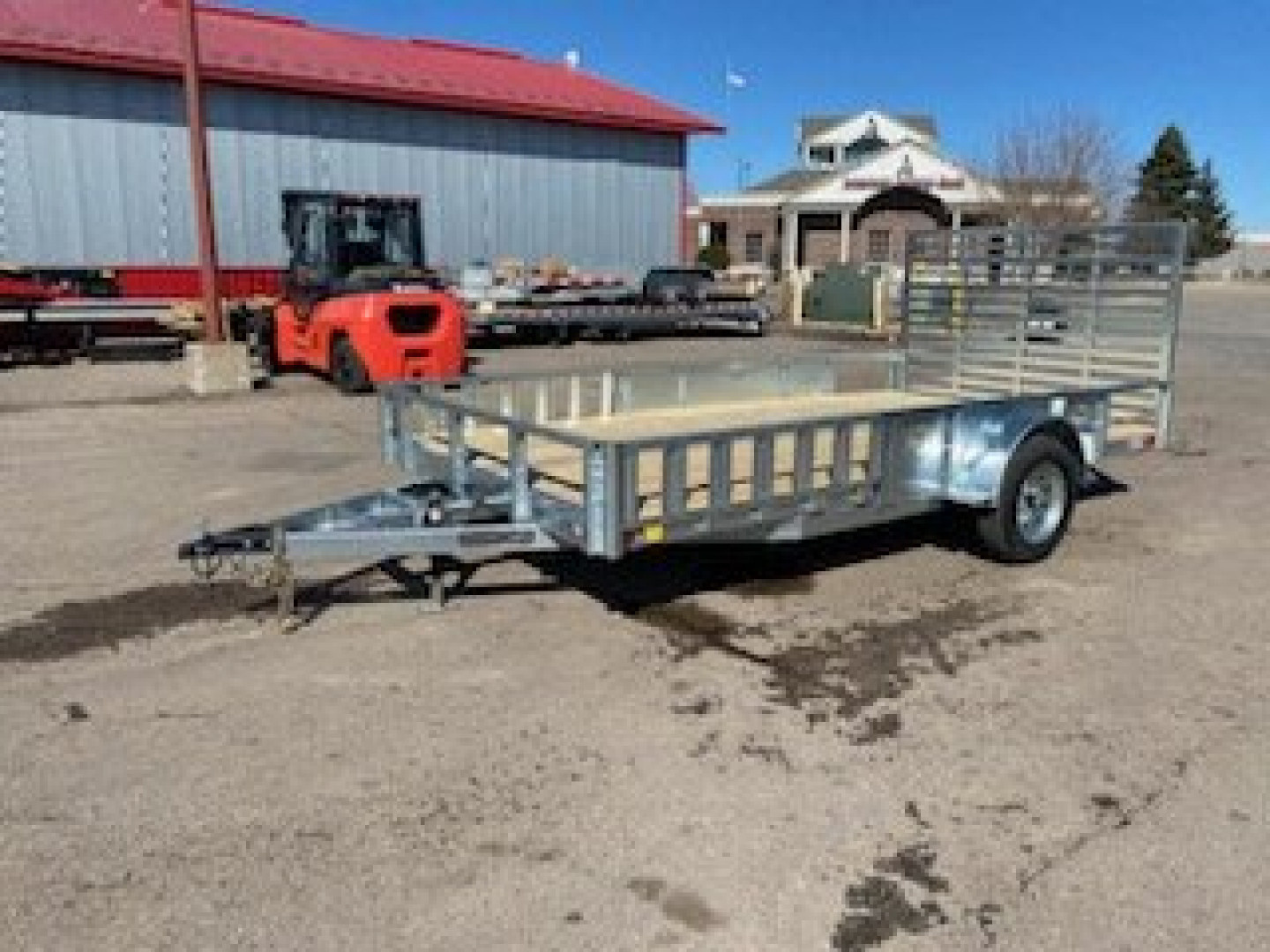 New 2025 Metal Valley Mfg MV7X14UT Utility Trailer