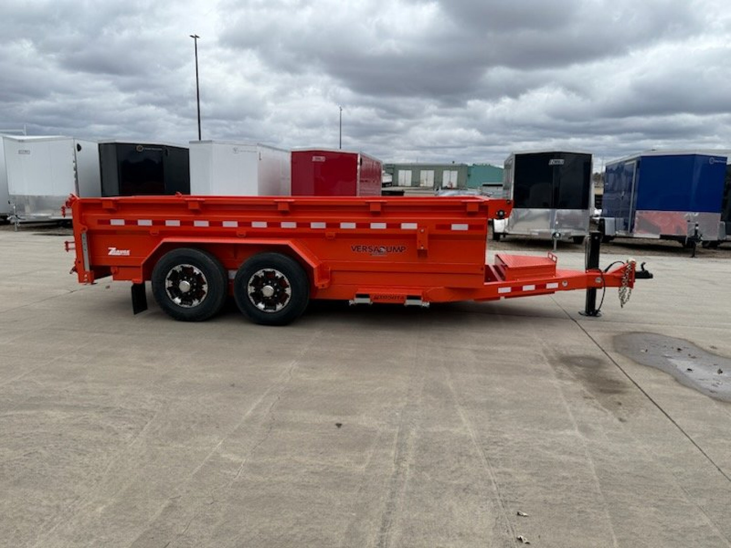 New 2025 MIDSOTA HV-14 7'X14' Dump Trailer