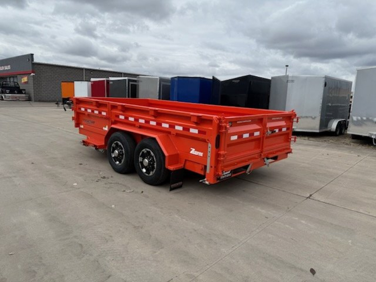 New 2025 MIDSOTA HV-14 7'X14' Dump Trailer