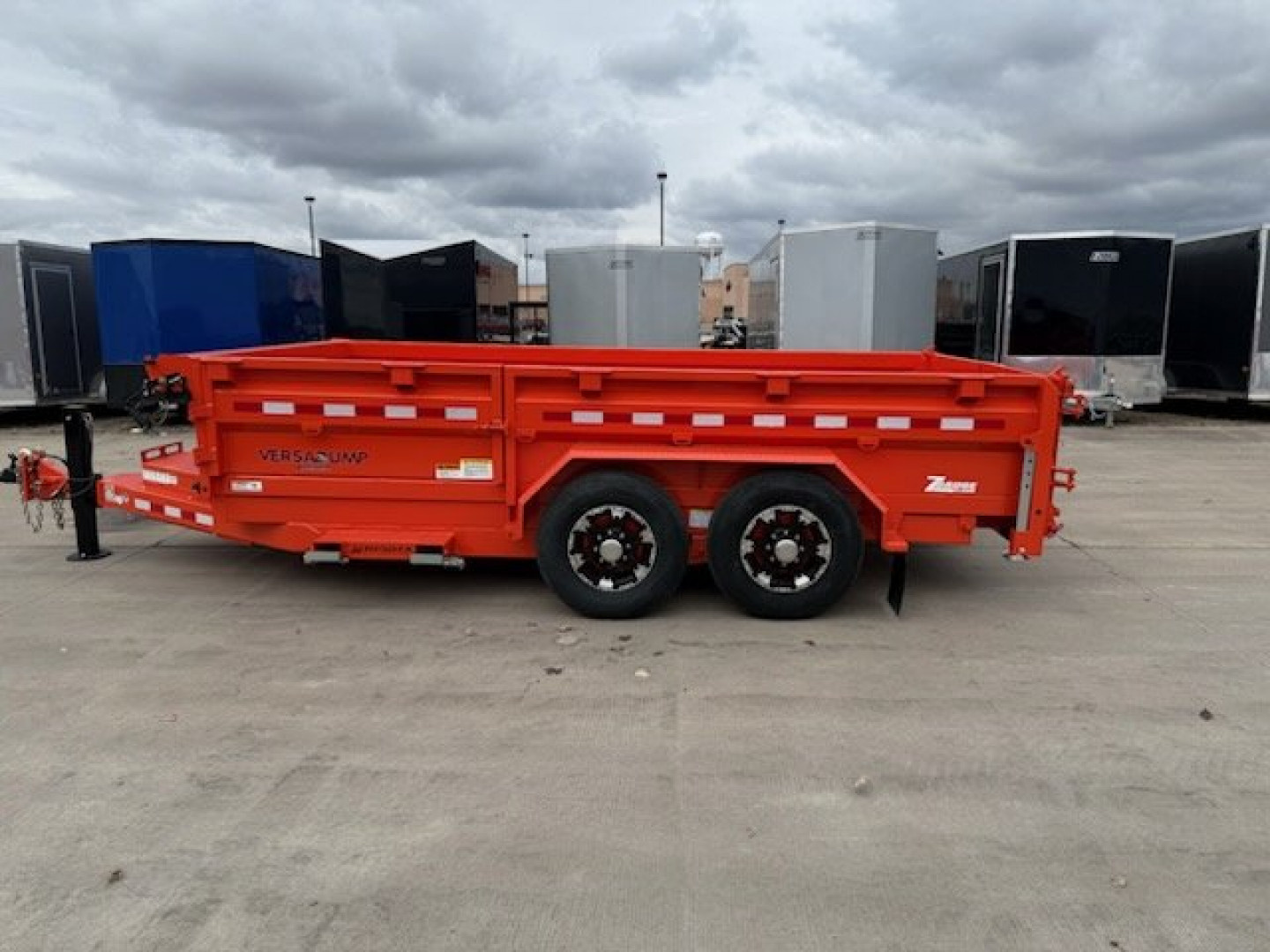 New 2025 MIDSOTA HV-14 7'X14' Dump Trailer