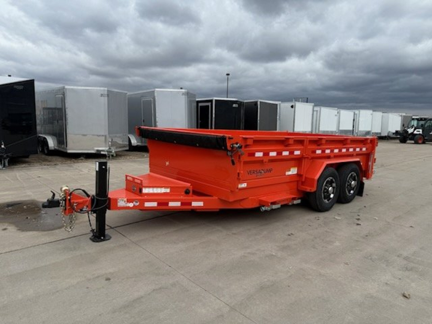 New 2025 MIDSOTA HV-14 7'X14' Dump Trailer