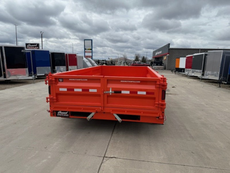 New 2025 MIDSOTA HV-14 7'X14' Dump Trailer