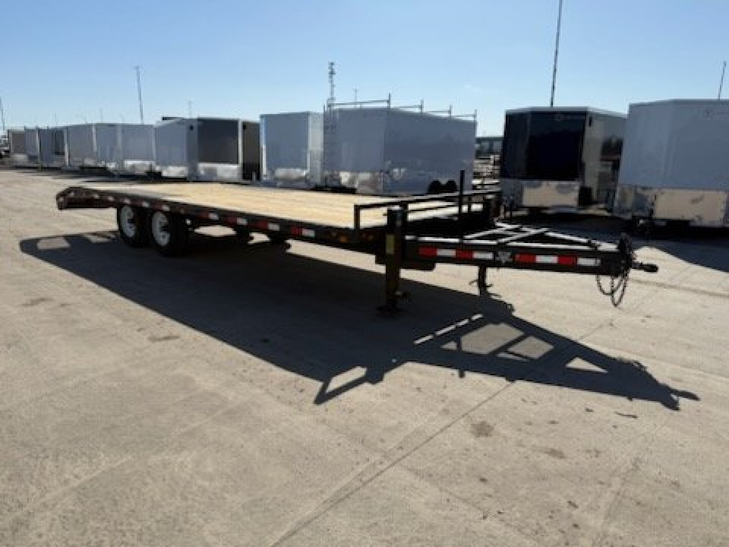 Used 2002 PJ Trailers 8.5X22 DECKOVER 14K Deckover Trailer
