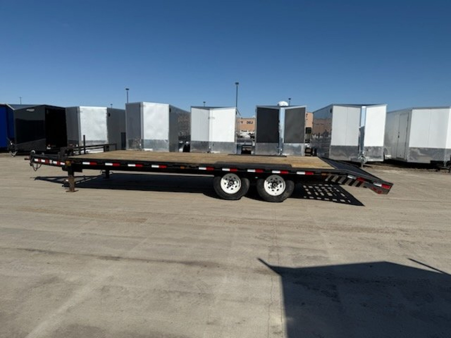 Used 2002 PJ Trailers 8.5X22 DECKOVER 14K Deckover Trailer