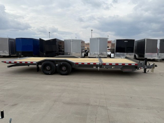 New 2025 Midsota TBWB-24' Split Tilt Trailer 18'+6'