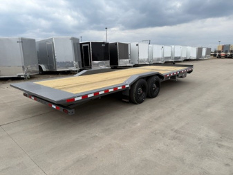New 2025 Midsota TBWB-24' Split Tilt Trailer 18'+6'