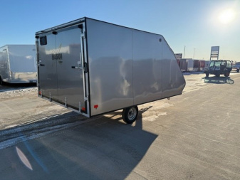 Used 2023 Mission MFS 101x12 Crossover Enclosed Snowmobile Trailer