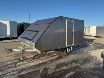 Used 2023 Mission MFS 101x12 Crossover Enclosed Snowmobile Trailer