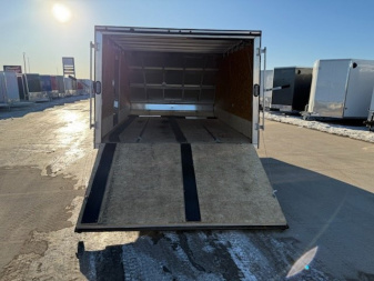 Used 2023 Mission MFS 101x12 Crossover Enclosed Snowmobile Trailer
