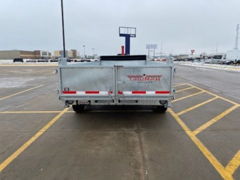 New 2025 TRIUMPH TA82x16-20K Galvanized Dump Trailer