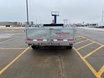 New 2025 TRIUMPH TA82x16-20K Galvanized Dump Trailer