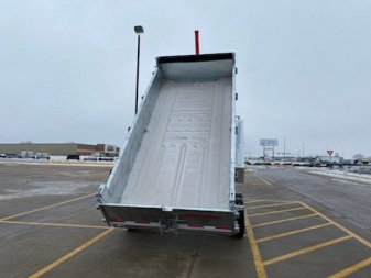 New 2025 TRIUMPH TA82x16-20K Galvanized Dump Trailer