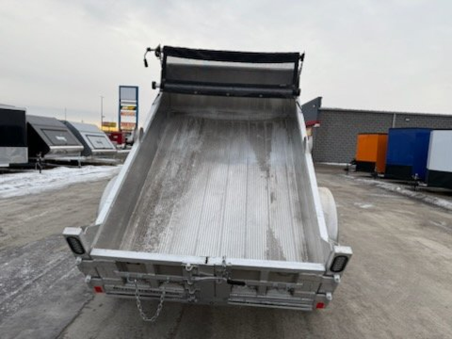 New 2025 Mission 5X8 DUMP Dump Trailer