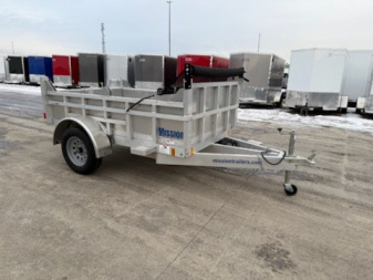 New 2025 Mission 5X8 DUMP Dump Trailer