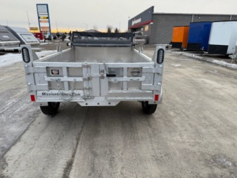 New 2025 Mission 5X8 DUMP Dump Trailer