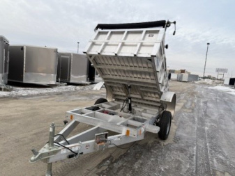 New 2025 Mission 5X8 DUMP Dump Trailer