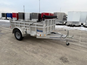 New 2025 Mission 5X8 DUMP Dump Trailer W/Tarp