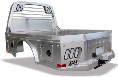 New CM Truck Bed Aluminum Skirted ALSK 11'-4  CAB & CHASIS