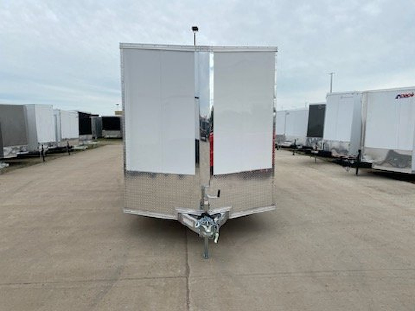 New 2025 EZ HAULER 7.4'X16'+24" ALUMINUM Enclosed Trailer
