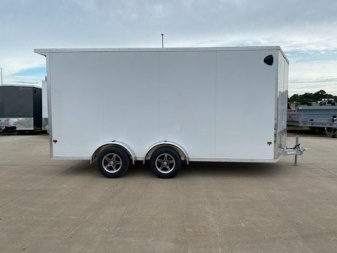 New 2025 EZ HAULER 7.4'X16'+24" ALUMINUM Enclosed Trailer