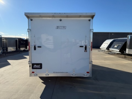 New 2025 EZ HAULER 7.4'X16'+24" ALUMINUM Enclosed Trailer