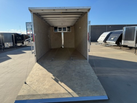 New 2025 EZ HAULER 7.4'X16'+24" ALUMINUM Enclosed Trailer